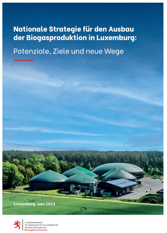 Stratégie nationale pour le développement de la production de biogaz au Luxembourg